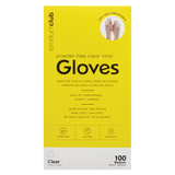 Producto Guantes de vinilo transparente sin polvo Club