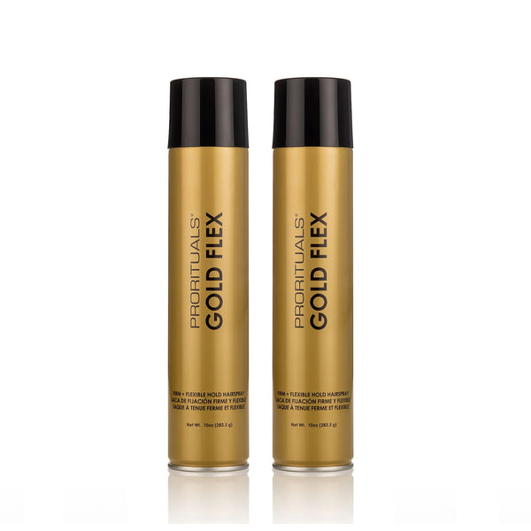 Prorituals Gold Flex Hairspray Duo