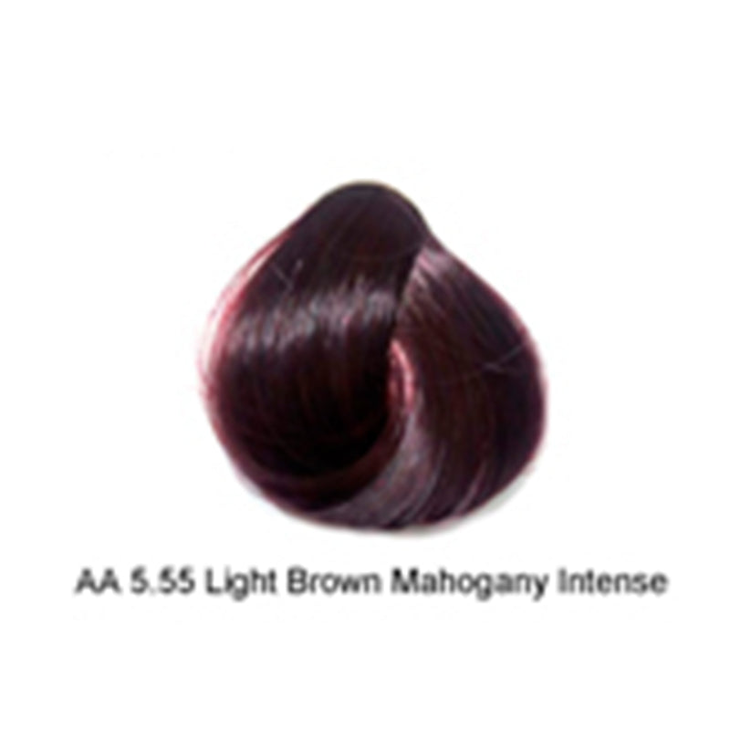 Artizta Permanent Hair Color 5.55 Light Intense Mahogany Brown / Mahogany / 5 Professional Salon Products