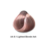 Artizta Permanent Hair Color 9.1 Lightest Ash Blonde / Ash / 9 Professional Salon Products