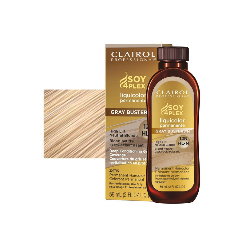 Clairol Liquicolor Hair Color HLN / 12N High Lift Neutral Blonde / Neutral / 12 Professional Salon Products