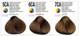 Itely Aquarely Permanent Hair Color 5CA Light Brown Caramel / CA- Caramel / 5 Professional Salon Products