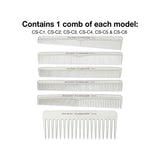 Olivia Garden Carbosilk Comb Kit Professional Salon Products