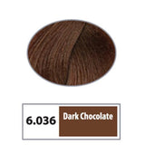 REF Permanent Hair Color 6.036 - Dark Chocolate / Coffees / 6 Professional Salon Products