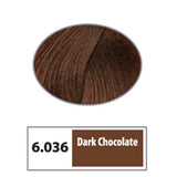 REF Permanent Hair Color 6.036 - Dark Chocolate / Coffees / 6 Professional Salon Products