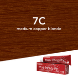 Scruples True Integrity Opalescent Permanent Hair Color 7C Medium Copper Blonde / Copper / 7 Professional Salon Products