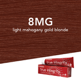 Scruples True Integrity Opalescent Permanent Hair Color 8MG Light Mahogany Gold Blonde / Cherry Chocolate / 8 Professional Salon Products