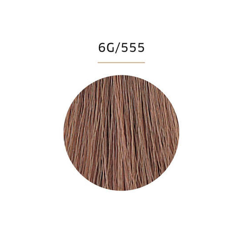 Wella Color Charm 555 / 6G Hazel Blonde / Gold / 6 Professional Salon Products