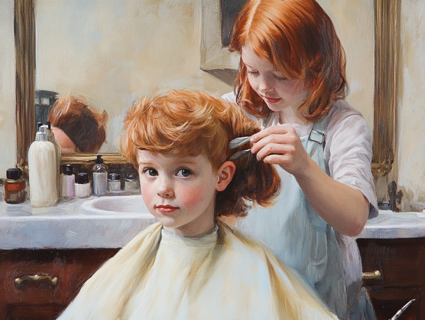 Cutting Edge for Kids: Creative Techniques for Making Children’s Haircuts Fun and Stress-Free