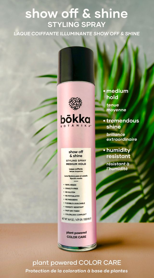 bōkka Show Off & Shine Styling Spray