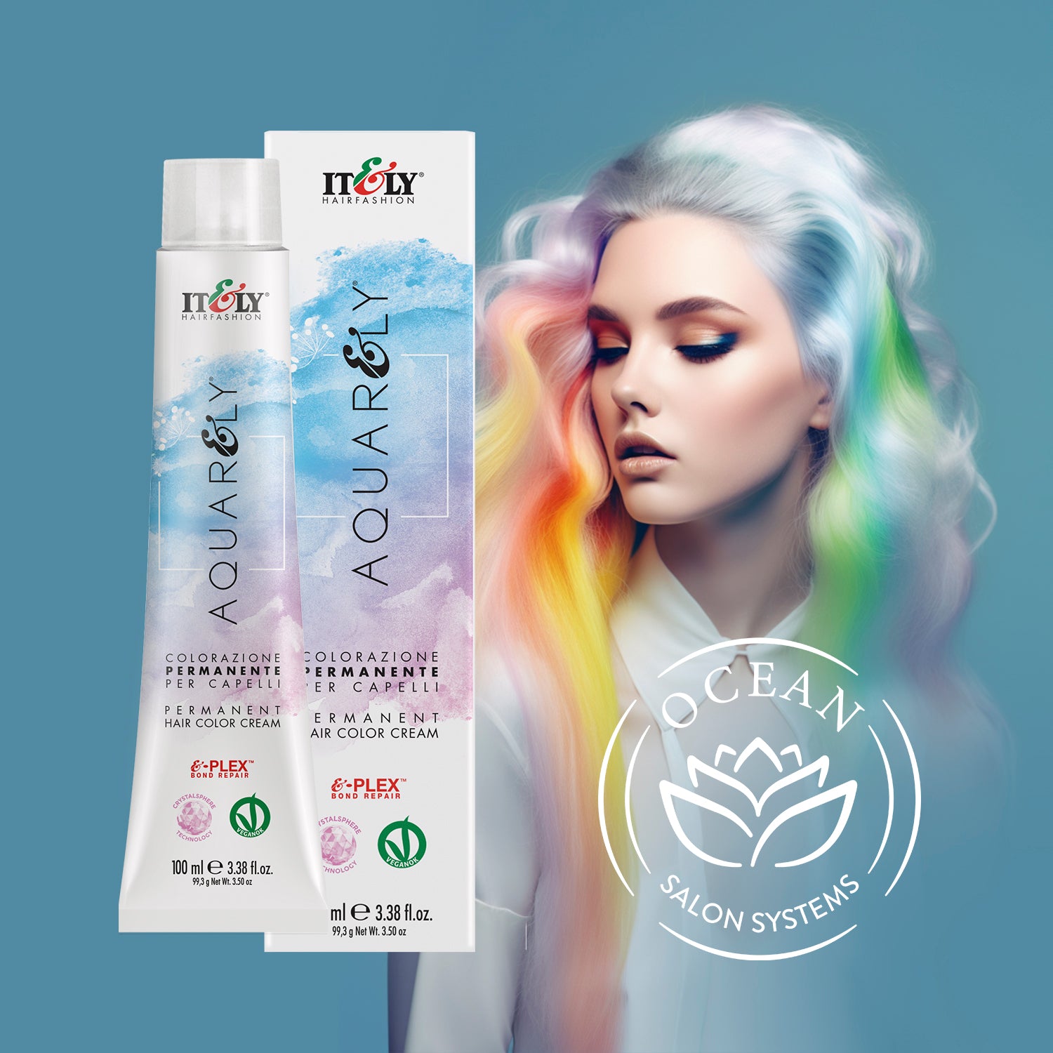 Itely Aquarely 20 Shade Intro Ocean Salon Systems