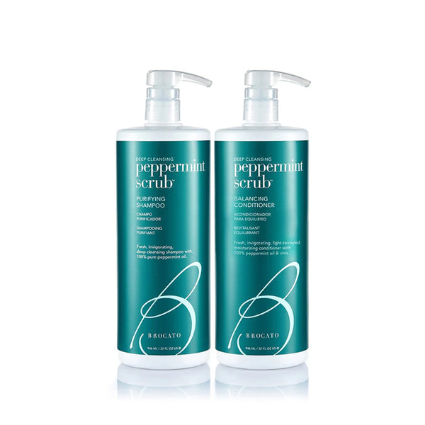 Brocato Peppermint Scrub Champú purificante 