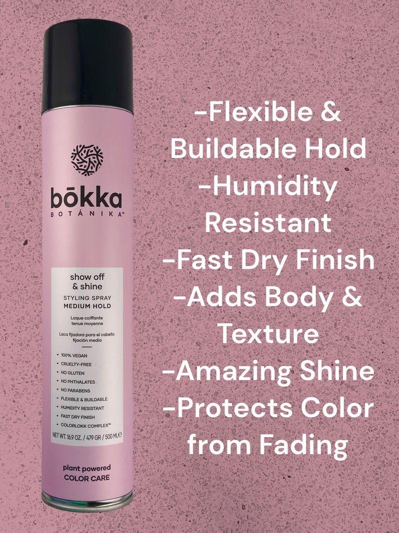 bōkka Show Off & Shine Styling Spray