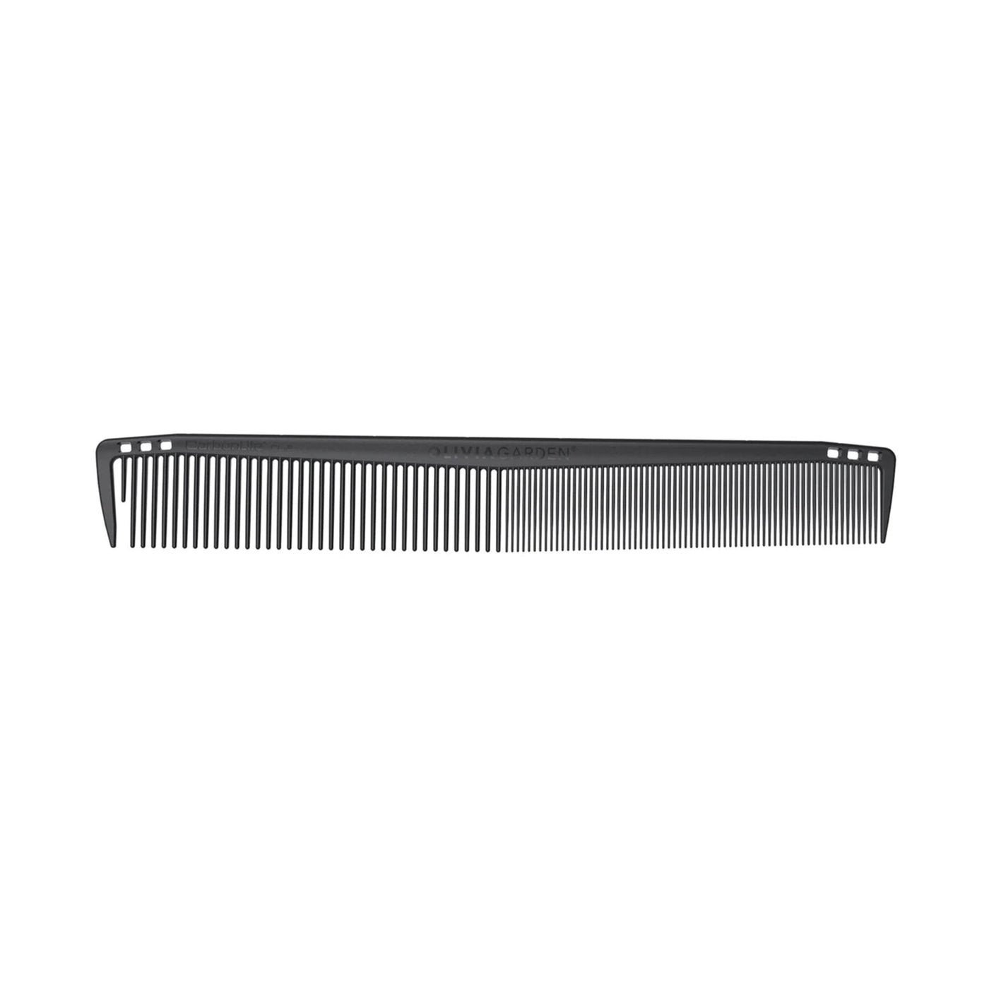 combing for for spine Olivia Garden CarbonLite 8.5" Cutting Comb – Ocean Salon Systems