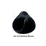Artizta Permanent Hair Color 2.0 Darkest Brown / Natural / 2 Professional Salon Products