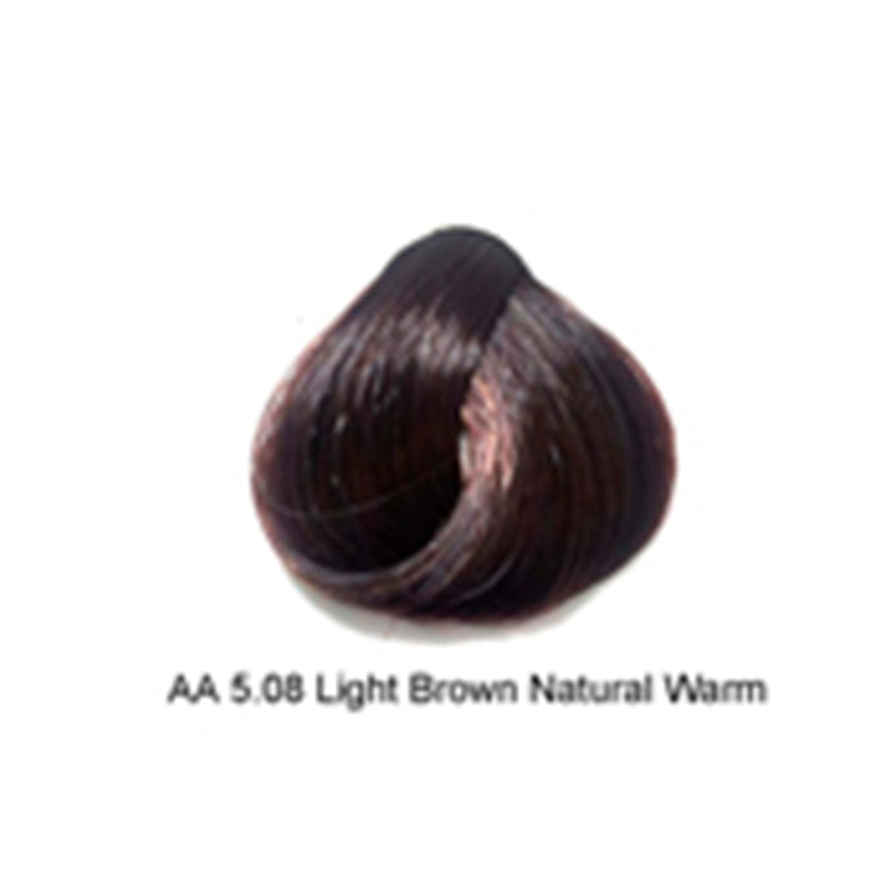 Artizta Permanent Hair Color 5.08 Light Natural Intense Brown / Natural / 5 Professional Salon Products