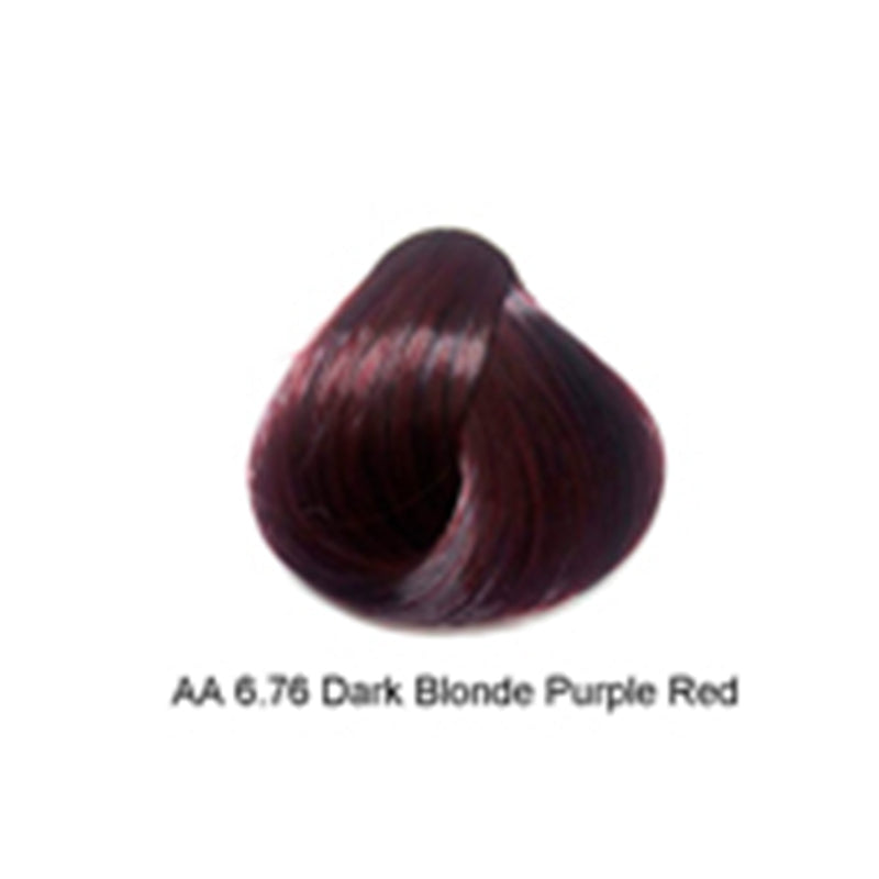 Artizta Permanent Hair Color 6.76 Dark Purple Red Blonde / Purple / 6 Professional Salon Products