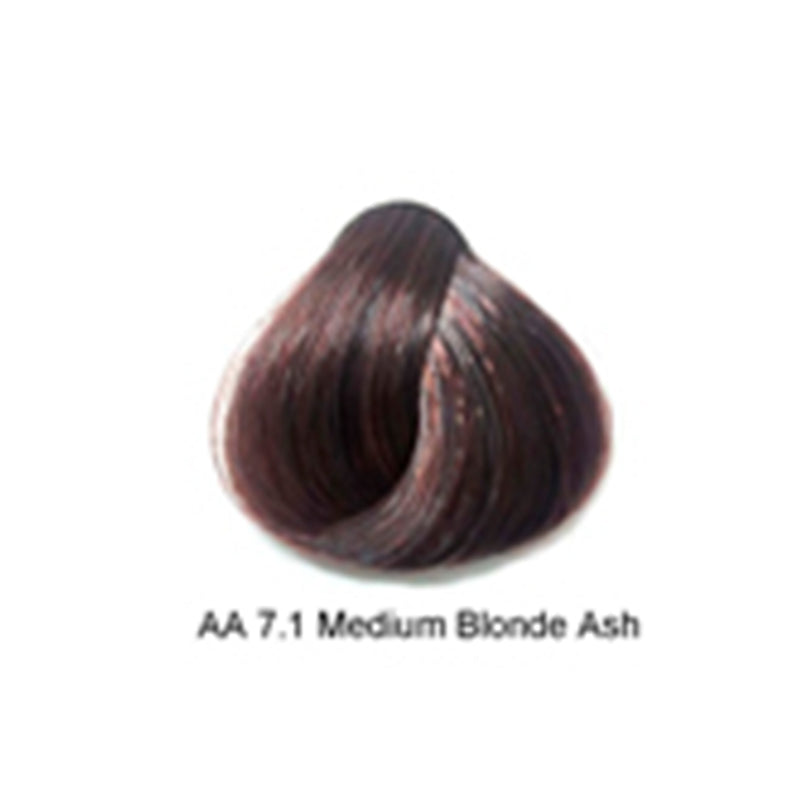 Artizta Permanent Hair Color 7.1 Medium Ash Blonde / Ash / 7 Professional Salon Products
