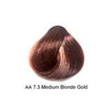 Artizta Permanent Hair Color 7.3 Medium Gold Blonde / Gold / 7 Professional Salon Products