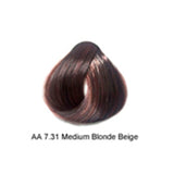 Artizta Permanent Hair Color 7.31 Medium Beige Blonde / Gold / 7 Professional Salon Products