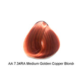 Artizta Permanent Hair Color 7.34 Medium Gold Copper Blonde / Gold / 7 Professional Salon Products