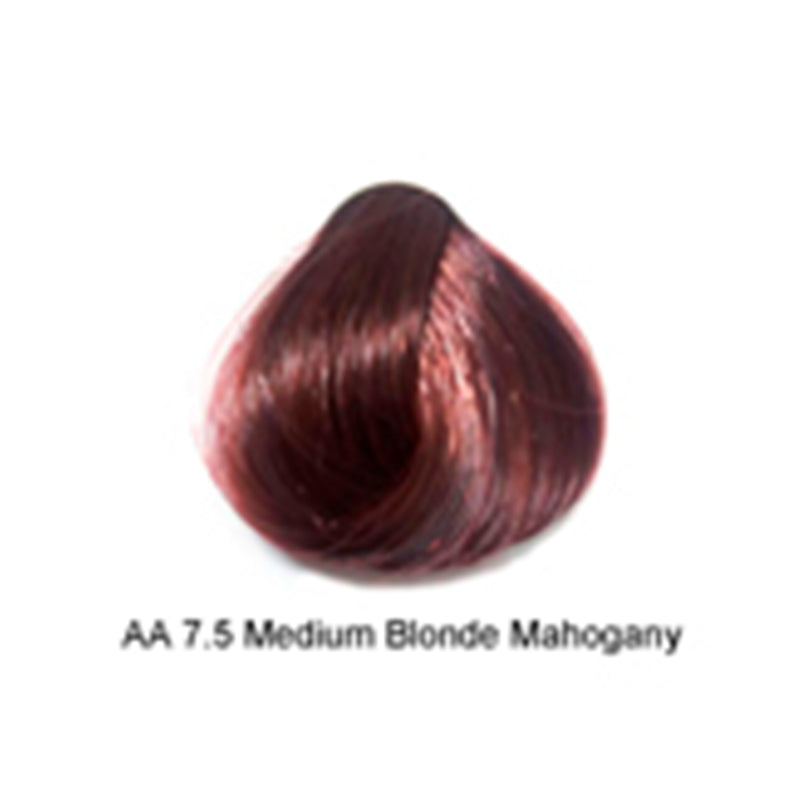 Artizta Permanent Hair Color 7.5 Medium Mahogany Blonde / Mahogany / 7 Professional Salon Products