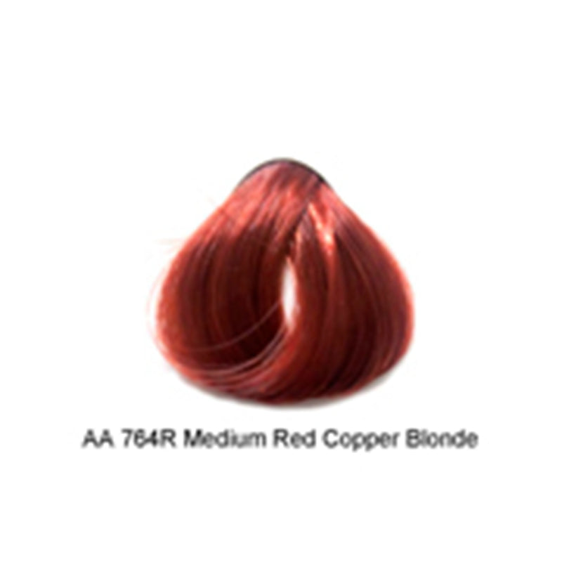 Artizta Permanent Hair Color 7.64 Medium Red Copper Blonde / Red / 7 Professional Salon Products