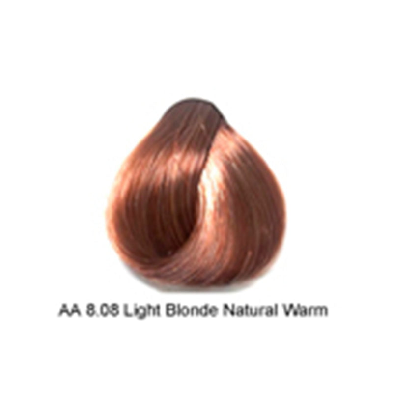 Artizta Permanent Hair Color 8.08 Light Natural Intense Blonde / Natural / 8 Professional Salon Products