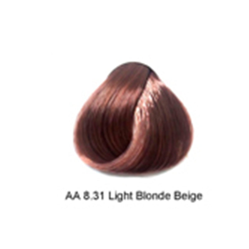 Artizta Permanent Hair Color 8.31 Light Beige Blonde / Gold / 8 Professional Salon Products