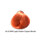 Artizta Permanent Hair Color 8.34 Light Gold Copper Blonde / Gold / 8 Professional Salon Products