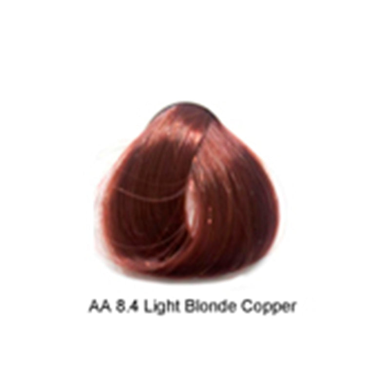 Artizta Permanent Hair Color 8.4 Light Copper Blonde / Copper / 8 Professional Salon Products