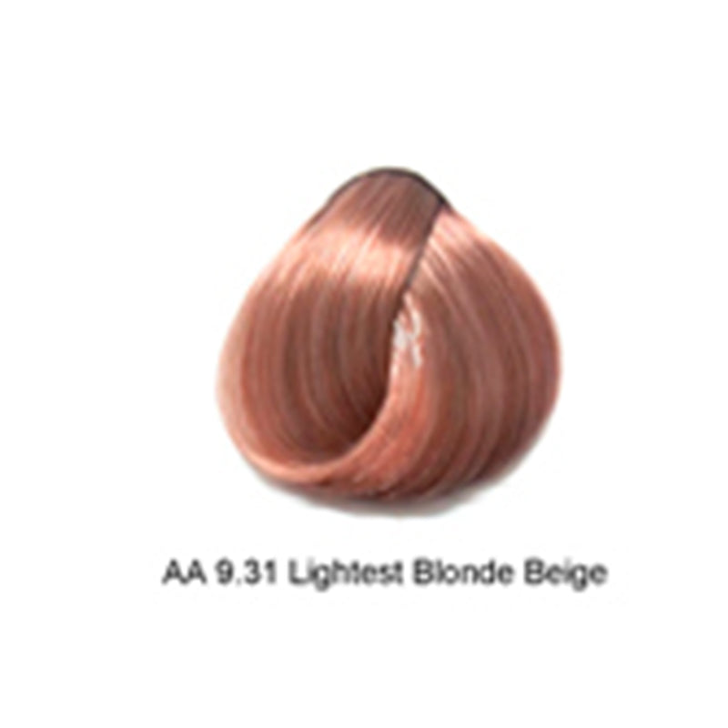 Artizta Permanent Hair Color 9.31 Lightest Beige Blonde / Gold / 9 Professional Salon Products