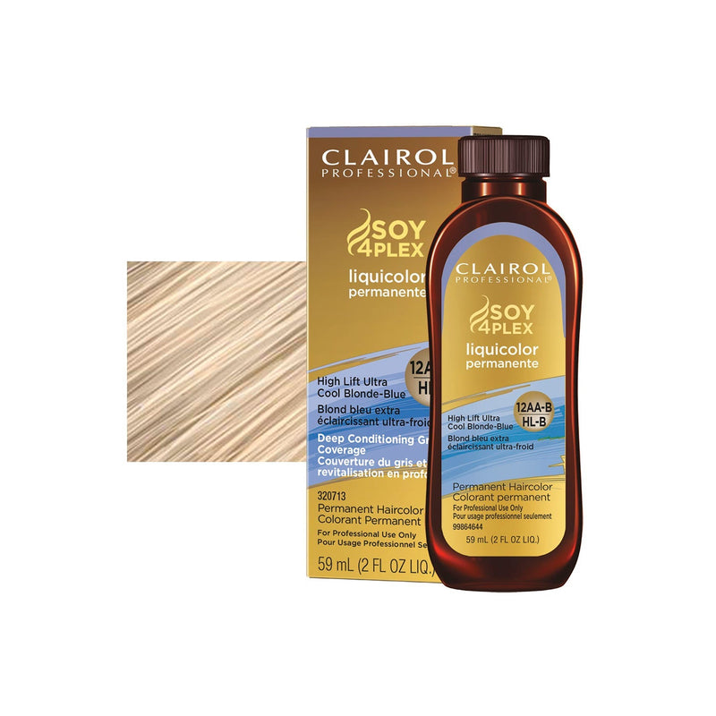 Clairol Liquicolor Hair Color HLV / 12A High Lift Cool Blonde / Ash / 12 Professional Salon Products