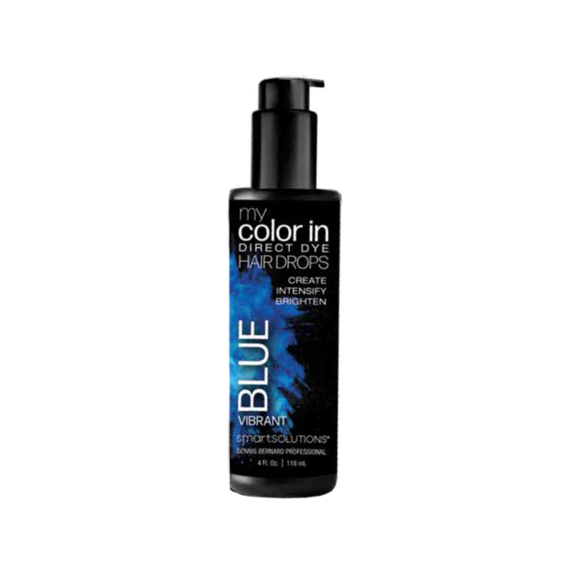 Dennis Bernard my color in Direct Dye Drops Vibrant Blue Professional Salon Products