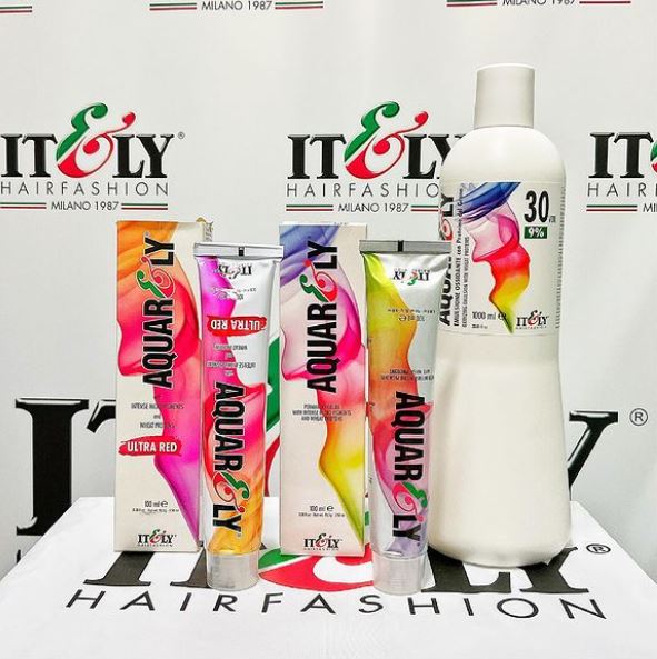 Itely Aquarely Permanent Hair Color Superlights / Ultra Reds Professional Salon Products