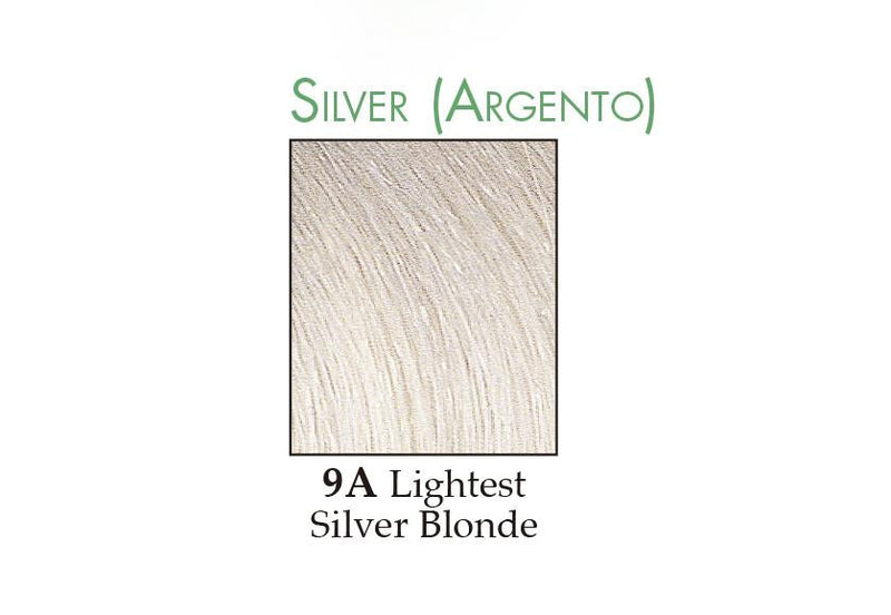 Itely DelyTON Advanced Semi Permanent Hair Color 9A Lightest Silver Blonde / A- Silver / 9 Professional Salon Products