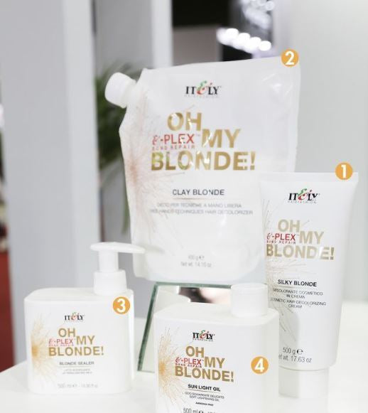 Itely OMB Dely Blonde Lightener Professional Salon Products
