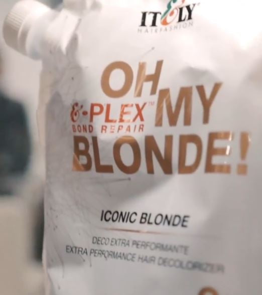 Itely OMB Iconic Blonde Lightener Professional Salon Products