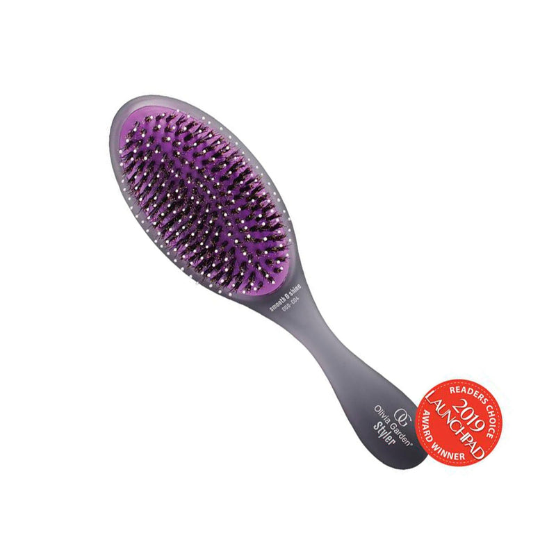 Olivia Garden Brush Collection Styler Smooth & Shine Black Professional Salon Products
