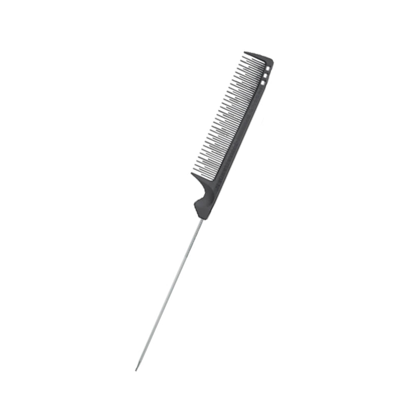 Olivia Garden CarbonLite Metal Tail Teasing Comb Professional Salon Products
