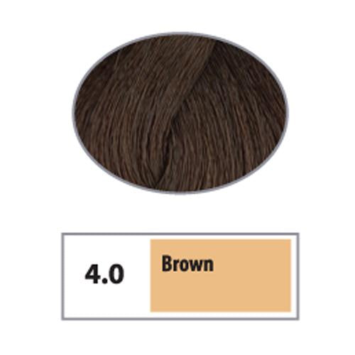 REF Permanent Hair Color 4.0 - Brown / Naturals / 4 Professional Salon Products