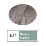 REF Permanent Hair Color 6.11 - Medium Cool Ash / Cool Ashes / 6 Professional Salon Products