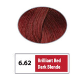 REF Permanent Hair Color 6.62 - Brilliant Red Dark Blonde / Reds / 6 Professional Salon Products