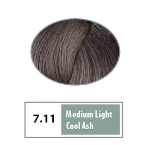 REF Permanent Hair Color 7.11 - Medium Light Cool Ash / Cool Ashes / 7 Professional Salon Products