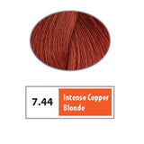 REF Permanent Hair Color 7.44 - Intense Copper Blonde / Coppers / 7 Professional Salon Products