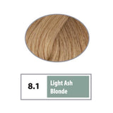 REF Permanent Hair Color 8.1 - Light Ash Blonde / Ashes / 8 Professional Salon Products
