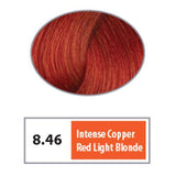 REF Permanent Hair Color 8.46 - Intense Copper Red Light Blonde / Coppers / 8 Professional Salon Products