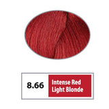 REF Permanent Hair Color 8.66 - Intense Red Light Blonde / Reds / 8 Professional Salon Products