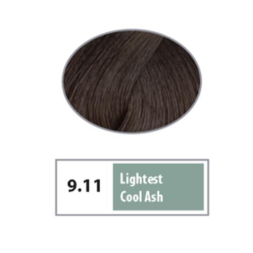 REF Permanent Hair Color 9.11 - Lightest Cool Ash / Cool Ashes / 9 Professional Salon Products