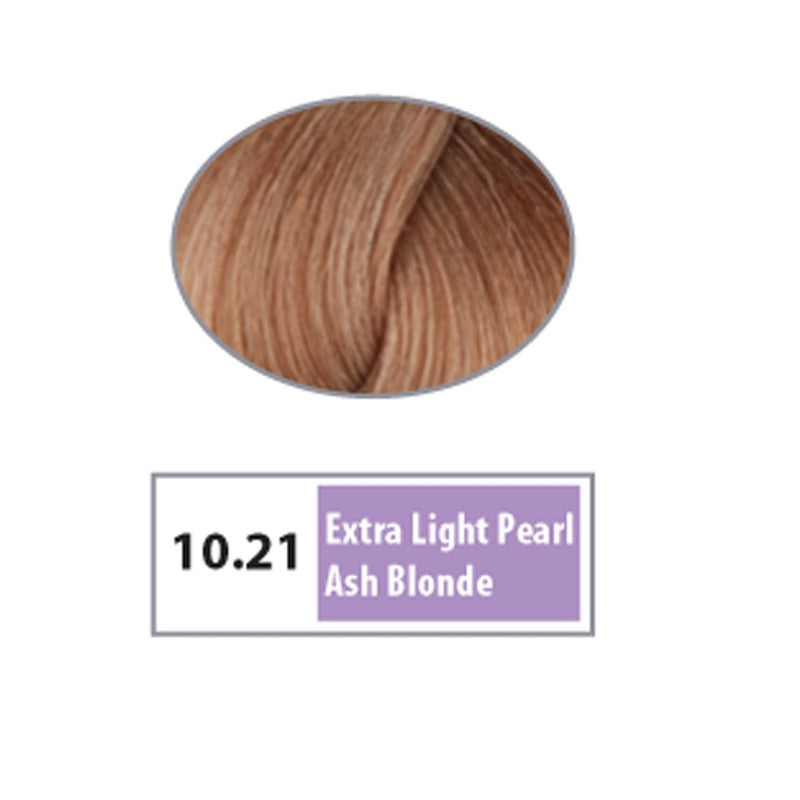 REF Soft Demi Permanent Hair Color 10.21 - Extra Light Pearl Ash Blonde / Pearls / 10 Professional Salon Products